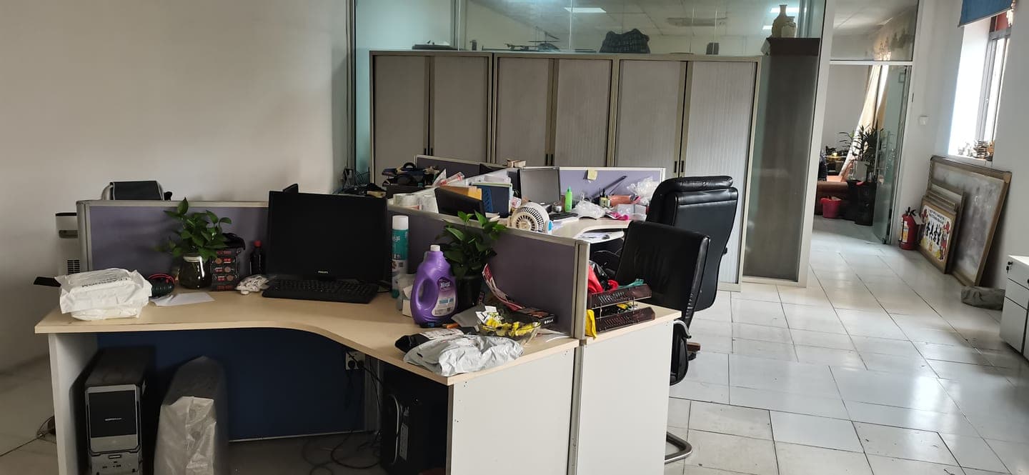 VOVOHO sales and operations office — workstations and team workspace in Dongguan