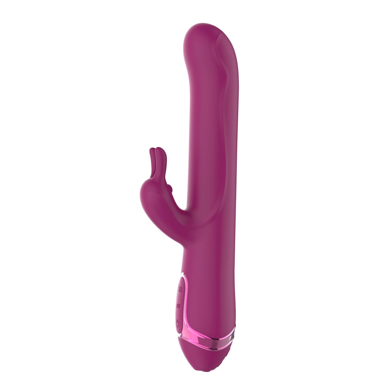A0116 — Rechargeable Soft Rabbit Vibrator — Dual Motor 7-Pattern, Magnetic Charging