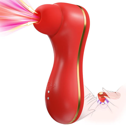 Versatile Women's Vibrator with Suction & Vibration - Clitoral & G-Spot Stimulator