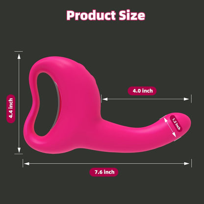 10 Vibration Levels & 10 Stimulation Patterns, Designed for Male G-Spot Pleasure and Suitable for Use by Women and Couples