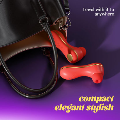 Versatile Women's Vibrator with Suction & Vibration - Clitoral & G-Spot Stimulator