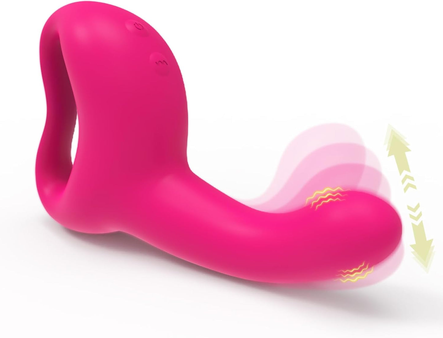 10 Vibration Levels & 10 Stimulation Patterns, Designed for Male G-Spot Pleasure and Suitable for Use by Women and Couples