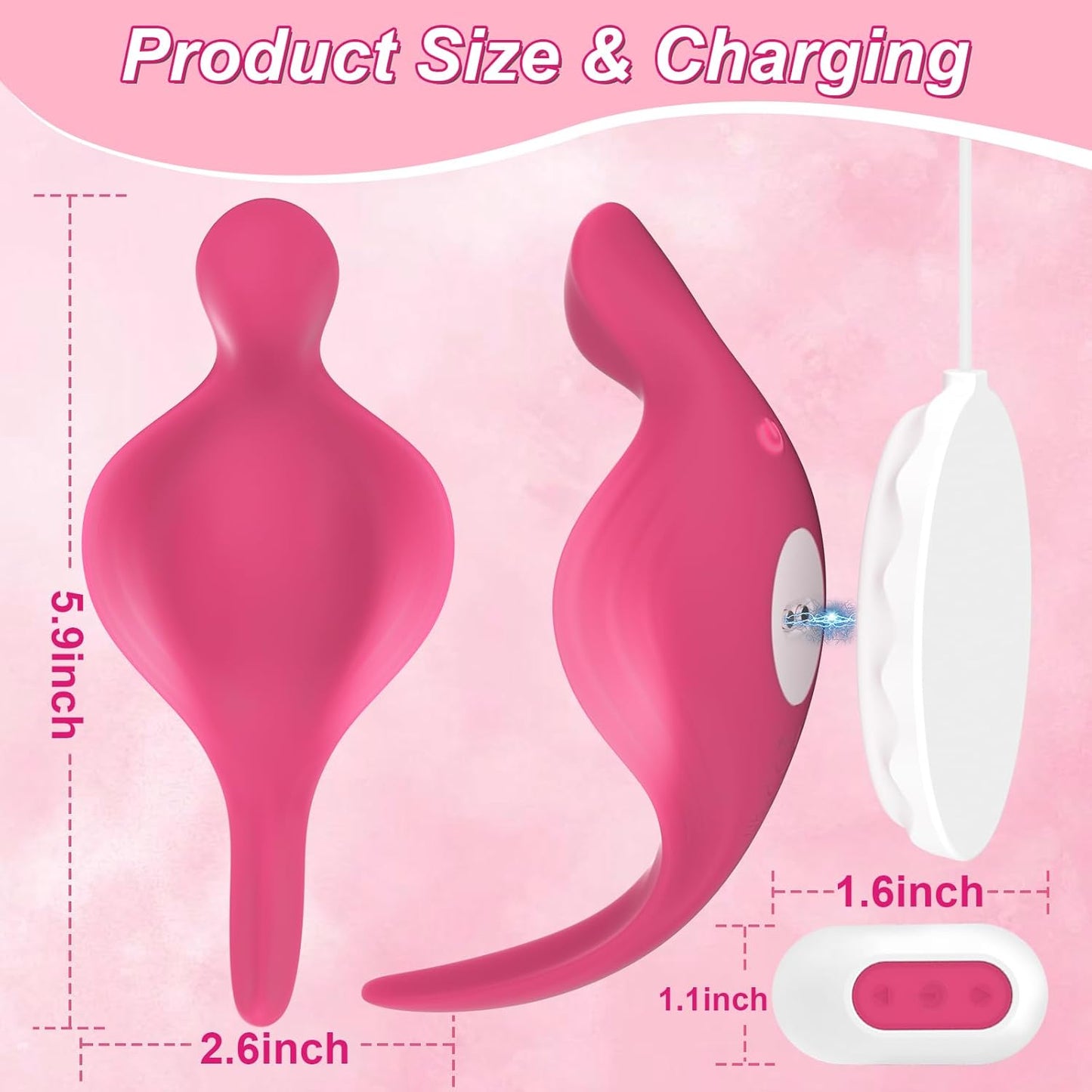 Silent Wearable Clitoral Vibrator – Butterfly Panty Massager for Women with Remote Control