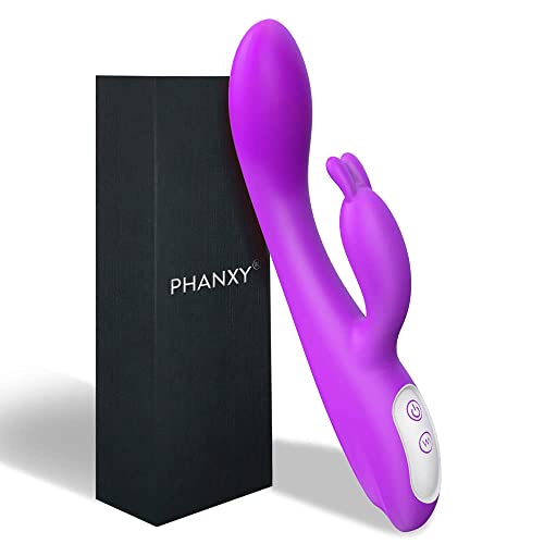 Rabbit Vibrator with Heating Function and Bunny Ears 