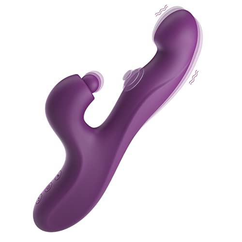  Clitoral Tapping Rabbit Vibrator for Clit G Spot Stimulation