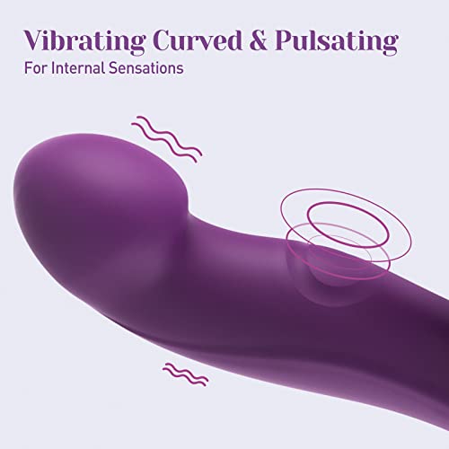  Clitoral Tapping Rabbit Vibrator for Clit G Spot Stimulation