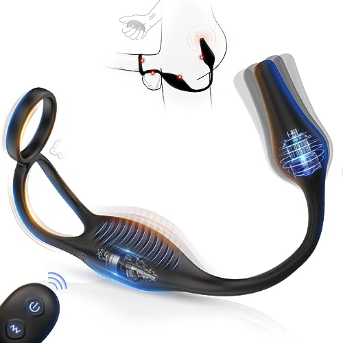 Vibrating Cock Ring Prostate Massager