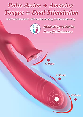  G Spot Clitorals Stimulator Tongue Licking Toys