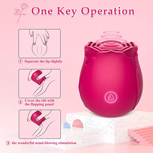 Clitoral Vibrator Sex Stimulator with 7 Mind-Blowing Tapping Modes