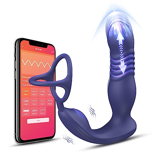 Thrusting Anal Vibrator Prostate Massager