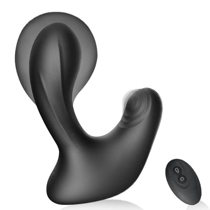 Automatic Inflatable Anal Vibrator with self-inflatable prostate massager