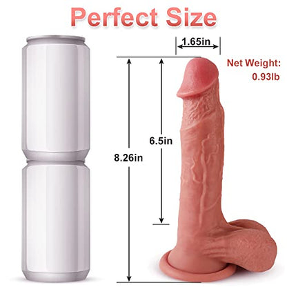 Realistic Dildos Feels Like Real Skin with Full Shaped Balls