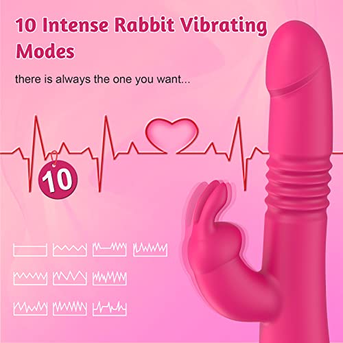 Thrusting Sex Toy Dildos Rabbit Vibrators