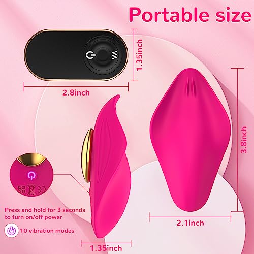 Vibrator with Magnetic Clip Wearable Vibrator for Women