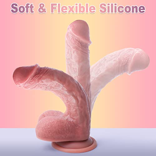 Realistic Dildos Feels Like Skin Adult Sex Toys for Women