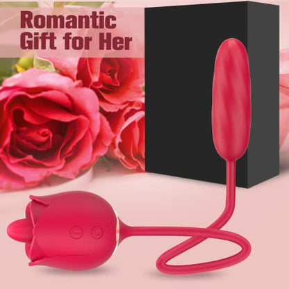 Vibrator with Tongue Licking and Thrusting Pulse