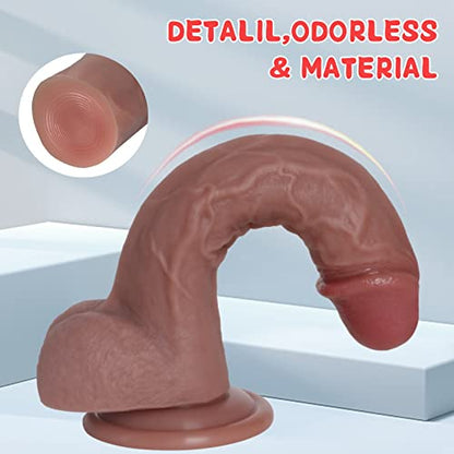 Sex Toys Realistic Dildo Silicone Safety Material for Clitoral Vagina