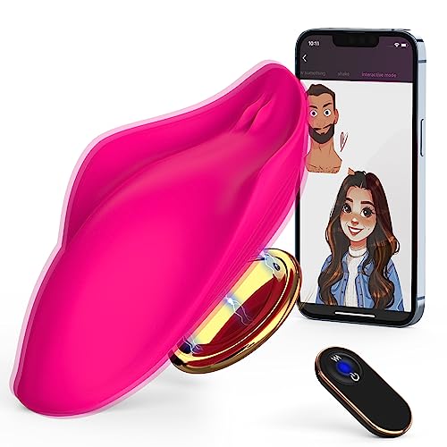 App Remote Control Vibrator with Magnetic Clip Wearable Vibrator for Women