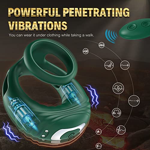 Penis Vibrator Cock Ring Vibrating Adult Sex Toys for Men