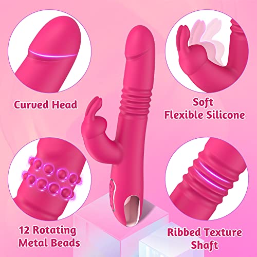 G Spot Stimulator & Licking Clitoris Vibrator for Female Sex Pleasure