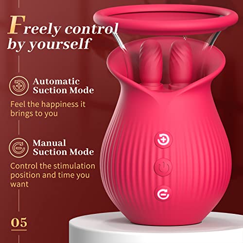 Rose Sex Stimulator Sucker Machine for Woman Couples