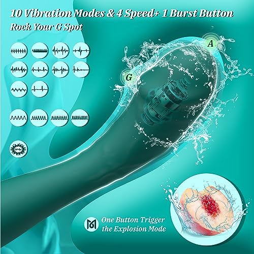 Adult Sex Toys & Games Clitoral Vagina G Spot and Anal Stimulation for Women and Couples