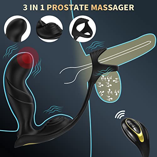 Vibrating Prostate Massager Anal Vibrator Sex Toys for Men