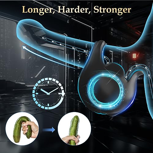 Cock Rings Vibrators for Men Erection Sex