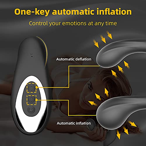  Inflatable Anal Vibrator 