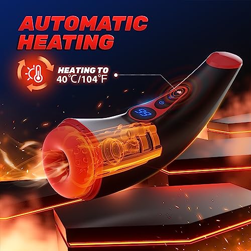 Adult Toys Male Masturbators Penis Pump with 9 Sucking & 9 Vibrating Modes