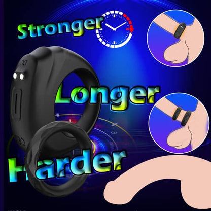 Penis Ring Pedometer with 4 Different Sizes Soft Silicone Penis Ring