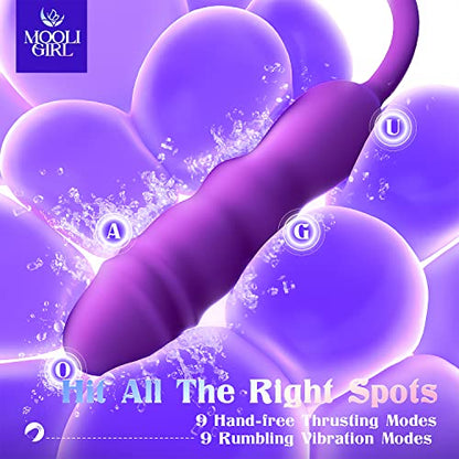 Hands-Free Anal Clitoral G Spot Dildo Vibrators Adult Sex Toys & Games for Women Couples Fun