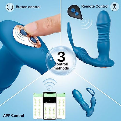 Anal Vibrator Prostate Massager Thrusting Vibrating