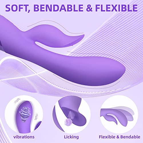 G Spot Vibrator with Tongue Licking