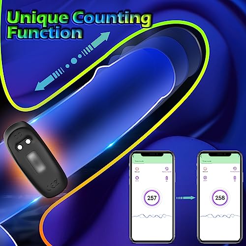 Penis Ring Pedometer with 4 Different Sizes Soft Silicone Penis Ring