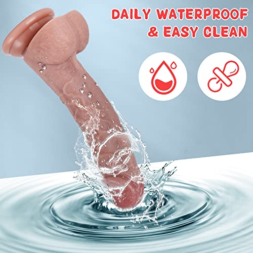 Sex Toys Realistic Dildo Silicone Safety Material for Clitoral Vagina