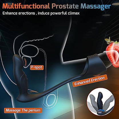 Male Sex Toys for Men P-Spot Massager Anal Dildo Mens Sex Toys for Couples